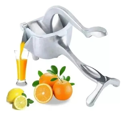 Exprimidor Saca Jugo Manual Metalico Frutas Naranja