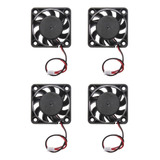 4pieces 12v 3pin 40mm Mini 4cm Ventilador Silencioso