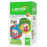 Lavitan Kids Vitamina Infantil Comprimido Mastigavel Mix