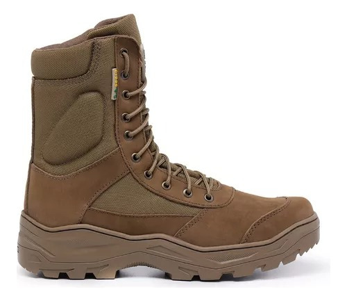 Bota Coturno Acero Eb Selva Militar Tatica Coyote Exercito