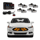 Kit Strobo Grade Automotivo 12v Pm Pf Policia Viatura Civil