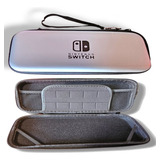 Estuche Nintendo Switch Protector Color Gris Espacio Juegos