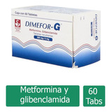 Dimefor G 500 Mg / 5 Mg Caja Con 60 Tabletas