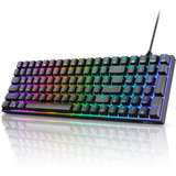 Teclado Mecánico Rk100 2,4g Inalámbricocon Cable Rgb,...