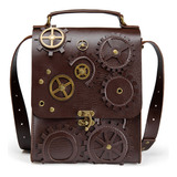 Bolso De Hombro Retro Steampunk Con Reloj Vintage Para Mujer