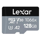 Cartão De Memória Lexar 1066x Silver Series 128gb 4k Clas 10