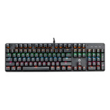 Teclado Mecánico Iluminado 104 Teclas Para Juegos Usb