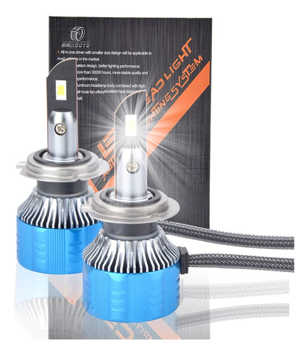 Par De Bombillos Led 20.000 Lumens H1,h4,h7,h8,h11,9005,9006