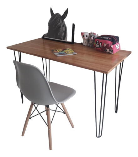 Oferta Mesa Escritorio Paraiso + Hierro 120x45 Hairpinlegs