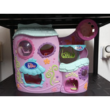 Littlest Pet Shop Tail Waggin Fitness Club Playset House 