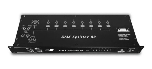 Splitter Dmx 8 Salidas Xlr Lite Tek