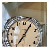 Antiguo Reloj Eléctricos Art Deco Usa Hammond 14,5x14,5x6cm