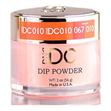 Polvo Para Uñas Dnd Dc, Rojo Y Naranja, 45 G, Con Kit De Pur