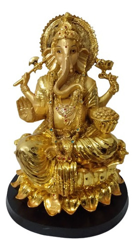 Ganesha  O Deus Da Prosperidade E Sucesso Decoração Estátua 