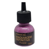 Pigmento Para Maquiagem Definitiva Fucsia,15 Ml.