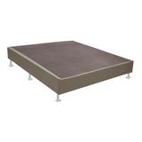 Base Sommier Corino Bege Viúva (128x188x23) - Ortobom