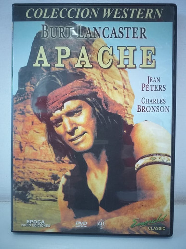 Apache. Burt Lancaster, Charles Bronson. Western Dvd.
