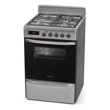 Cocina A Gas Longvie 21601xt Inox Grill Eléctrico De 60cm