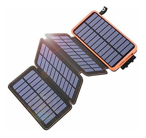 Powerbank Solar Portatil 25000mah Negro Tranmix