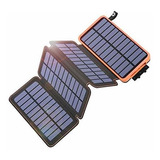 Powerbank Solar Portatil 25000mah Negro Tranmix