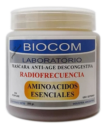 Mascara Descongestiva Post Radiofrecuencia Biocom - Banfield