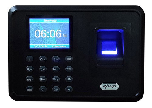 Relógio De Ponto Biométrico Eletrônico Knup Kp-1028