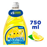 Detergente  Limon Multi 750 Ml Magistral Deterg / Lavavaj.