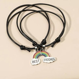 Pulseras Manillas Ajustables Best Friends En Pareja  Amigas