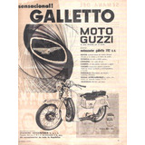 Antigua Publicidad  Moto Guzzi Galletto