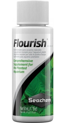 Seachem Flourish 50ml Fertilizante Para Aquários Plantados