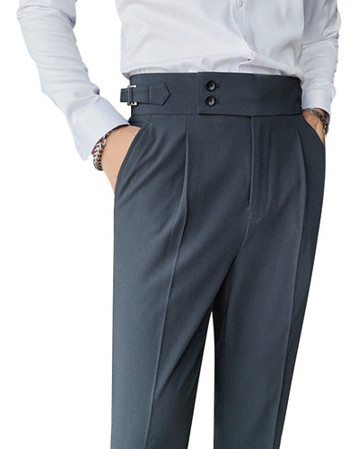 Pantalones De Vestir Vintage Para Hombre Pantalones 