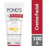 Crema Facial Ponds Rejuveness 100 Gr Protector Solar Fps 30 Tipo De Piel Normal