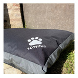 Colchon Cama 120x70cm Perros Grandes Antidesgarro +cotitas