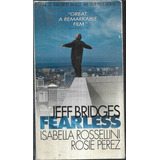 Fearless Sin Miedo A La Vida Jeff Bridges Vhs Importado