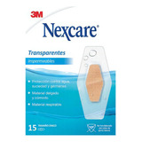 3m Nexcare Apósitos Transparentes Impermeables 15 Unidades