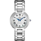 Bulova Fairlawn Diamond Bezel 96r167 Reloj Mujer 32mm