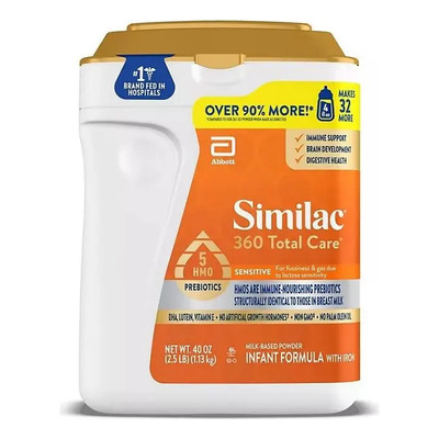 Similac 360 Total Care Sensitive 5 Hmo No Omg Infante 1.13kg Sabor Leche | MercadoLibre