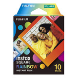 Filme Fujifilm Instax Square Rainbow 10 Exposições