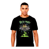 Rick And Morty - Nave Fluor - Animacion - Polera