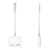 Adaptador Hdmi Otg Lightning A Av Digital Para iPhone / iPad