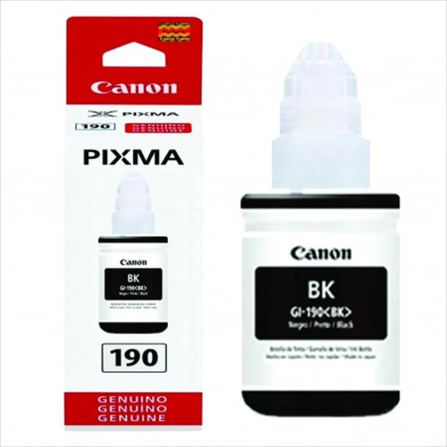 Tinta Canon Negra, Amarilla, Azul O Roja Gl-190 Original