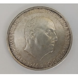 Moneda España Plata 100 Pesetas Año 1966 N859