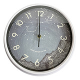 Reloj Clásico De Pared Mural Redondo Decorativo 26cm + Pila