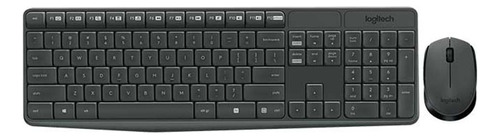 Combo Teclado/mouse Mk235 Logitech Español Inalámbrico Recep