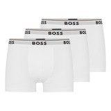 Paquete De Tres Boxers Para Hombre Boss En Algodón Elástico