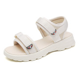 Sandalias Planas Deportivas Para Mujer Pops Muffin Shoes