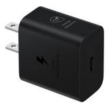 Adaptador Samsung 25w Usb Tipo C Negro Con Cable