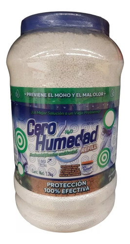 Cero Humedad 3.2 Kilos Deshumidificador Antihumedad 