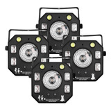 4 Derby 4em1 Mult Raio Rgbw Strobo Laser Luz Uv Dmx Dj