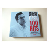 Box 4 Cd - Johnny Cash - 100 Hits - Importado, Lacrado